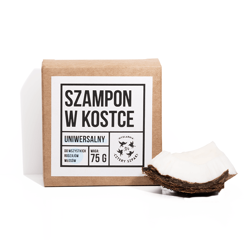 Szampon do włosów w kostce Cztery Szpaki