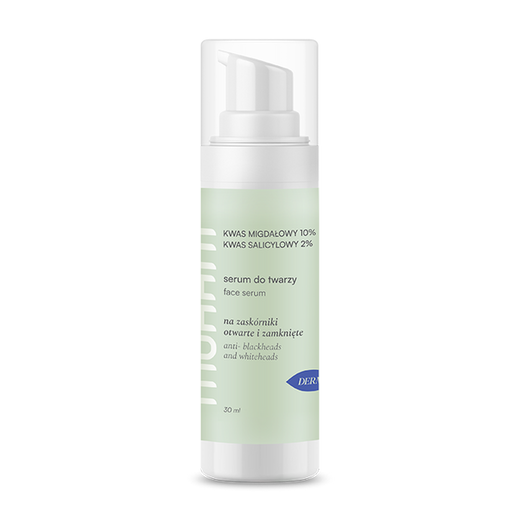 Wygładzające serum z kwasem migdałowym 10% i kwasem salicylowym 2% Mohani
