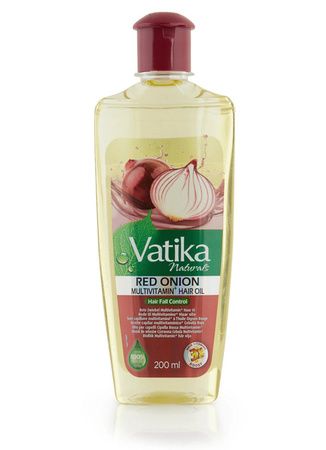 Olejek do Włosów Dabur z Czerwonej Cebuli – Zapobiega Wypadaniu Włosów (200 ml), ważność: 30.06.2025