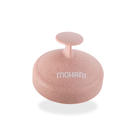 Szczotka do mycia włosów i masażu głowy - różowa