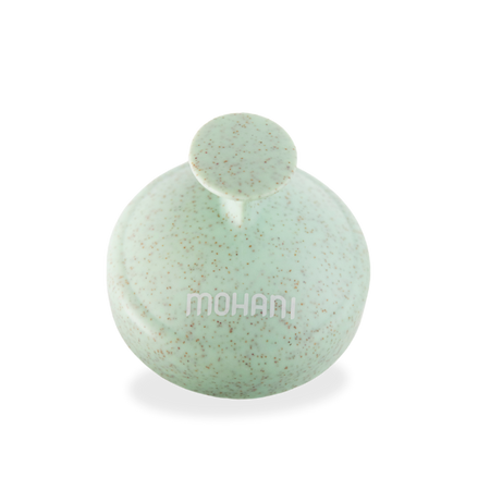 Szczotka do mycia włosów i masażu głowy - zielona