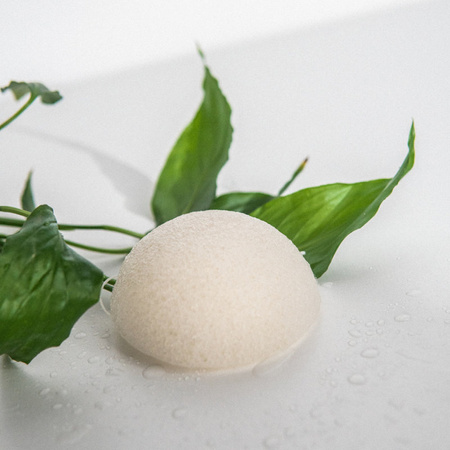 Naturalna gąbka konjac do mycia twarzy Mohani