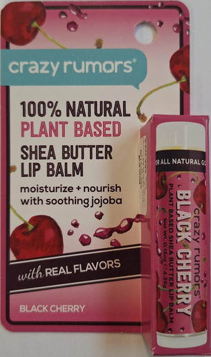 Naturalny balsam do ust Crazy Rumors - Black Cherry