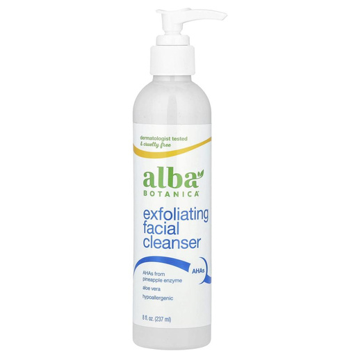 Złuszczający żel do mycia twarzy Alba Botanica