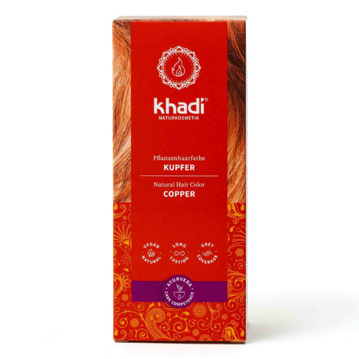 Henna do włosów Khadi - Miedziana