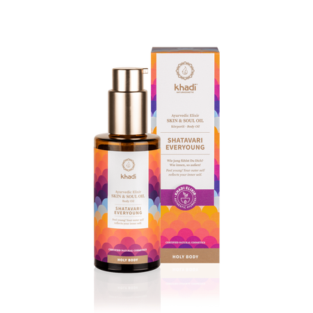 Odmładzający olejek Khadi Skin & Soul – Shatavari Everyoung