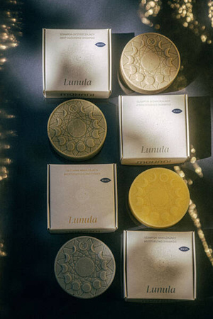 Szampon oczyszczający w kostce Lunula