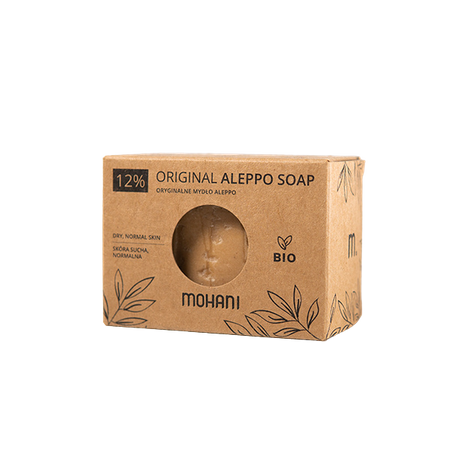 Mydło Aleppo BIO oliwkowo-laurowe 12% Mohani