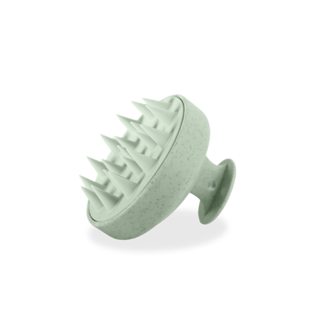 Szczotka do mycia włosów i masażu głowy - zielona