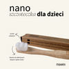 Nano szczoteczka bambusowa do zębów dla dzieci Mohani - różowa, delikatna szczoteczka 10 tysięcy włosków