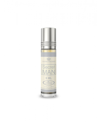 Arabski Al-Rehab Secret Man 6ml, główna nuta: cytrusy i zielone akcenty