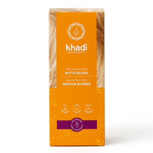 Henna do włosów Khadi – Średni Blond