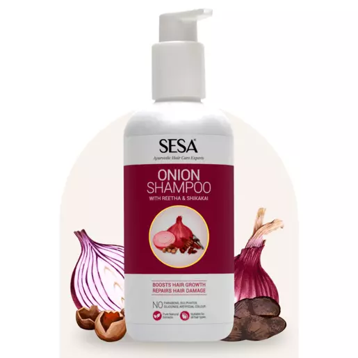 Cebulowy szampon do włosów SESA Reetha & Shikakai 300ml