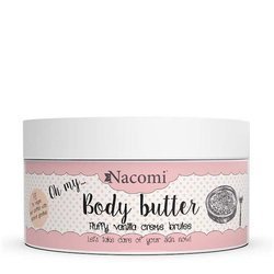Wygładzające masło do ciała Nacomi – waniliowe crème brûlée