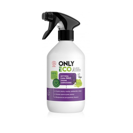 Aktywna pianka MAX trudne zabrudzenia 500ml OnlyEco