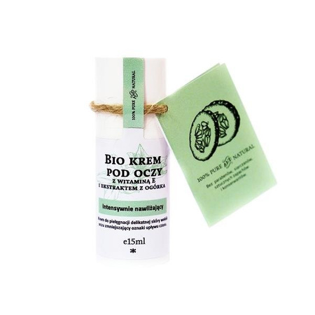 BIO Krem pod oczy z witaminą E i ogórkiem Make Me Bio
