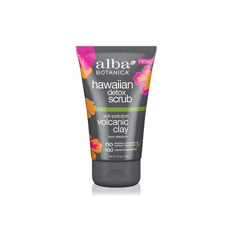Detoksykujący peeling oczyszczający z glinką wulkaniczną Alba Botanica