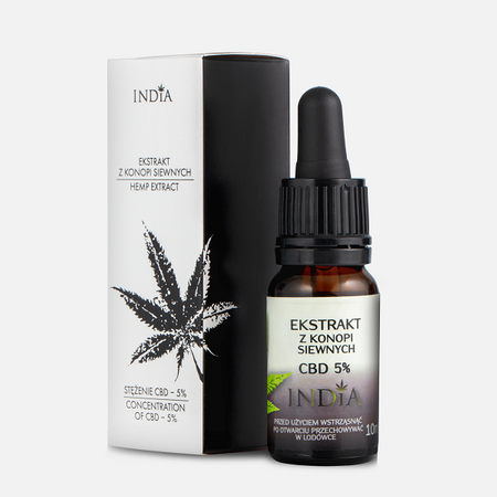 Ekstrakt z konopi siewnych CBD 5% 10ml