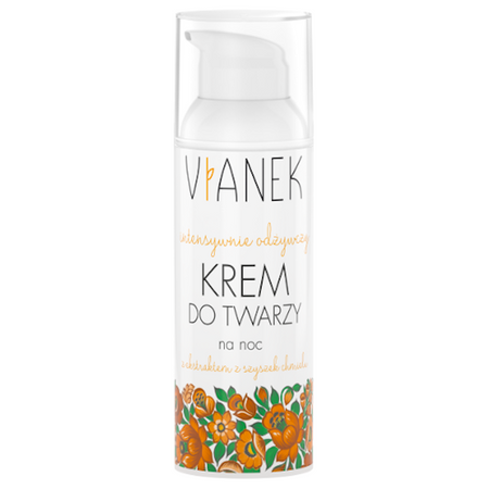 Intensywnie odżywczy krem do twarzy na noc Vianek