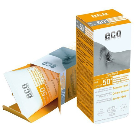 Łagodny krem na słońce z rokitnikiem i oliwką SPF50