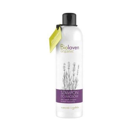 Lawendowo–winogronowy szampon do włosów Biolaven
