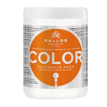 Maska do włosów farbowanych Kallos - Color 1000 ml