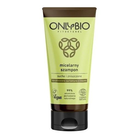 Micelarny szampon do włosów suchych i zniszczonych OnlyBio – tuba