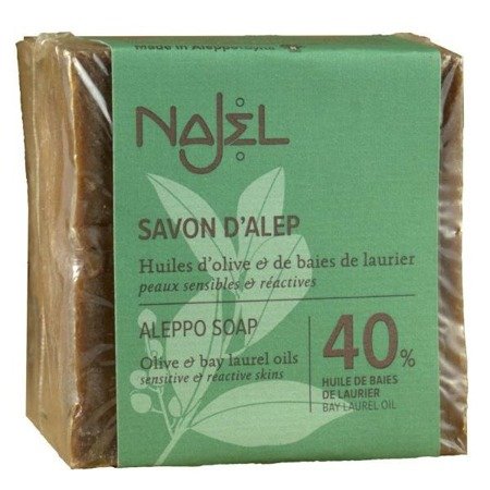 Mydło Aleppo z olejem laurowym 40% Najel