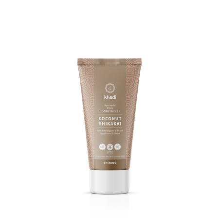 Nabłyszczająca odżywka do włosów Khadi – Kokos i Shikakai 30 ml