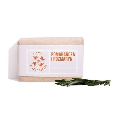 Naturalne mydło Cztery Szpaki - Pomarańcza i Rozmaryn