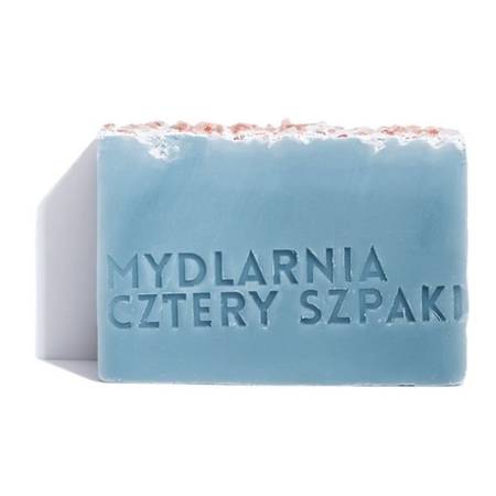 Naturalne mydło Cztery Szpaki - Słona Lawenda z solą himalajską