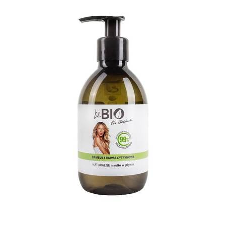 Naturalne mydło w płynie BeBIO – Bambus i trawa cytrynowa