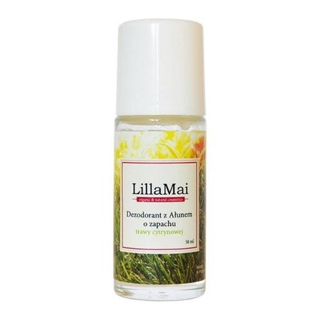 Naturalny dezodorant z ałunem o zapachu trawy cytrynowej LillaMai