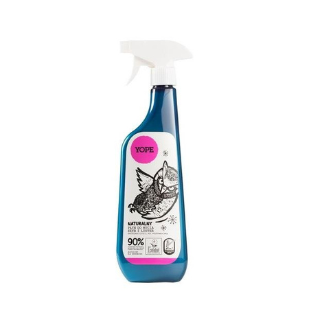 Naturalny płyn do mycia szyb i luster Yope – Naturalny