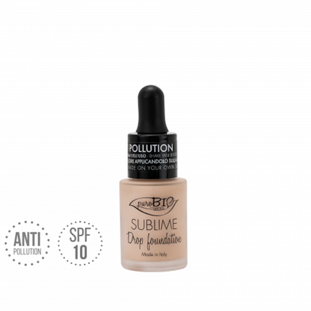 Naturalny podkład pielęgnacyjny Sublime Drop PuroBio - 00Y