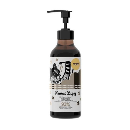 Naturalny żel pod prysznic Yope – Kwiat Lipy