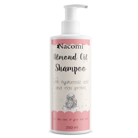 Nawilżający szampon z olejem migdałowym Nacomi