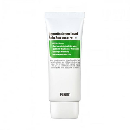 Ochronny krem przeciwsłoneczny Purito - Centella Green Level Sun SPF50+ PA++++