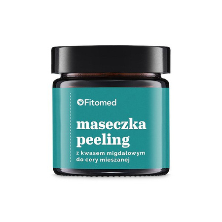 Oczyszczająca maseczka-peeling z kwasem migdałowym do cery mieszanej Fitomed