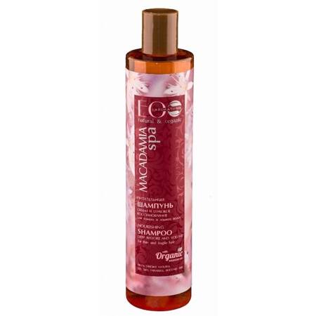 Odżywczy szampon dla włosów cienkich i łamliwych Makadamia SPA Eco Laboratorie