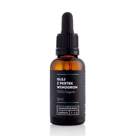 Olej z pestek winogron Organic Manufaktura Natura