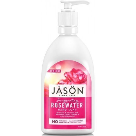 Orzeźwiające mydło w płynie- Woda różana