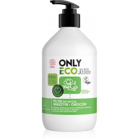 Płyn do mycia owoców i warzyw 500ml OnlyEco
