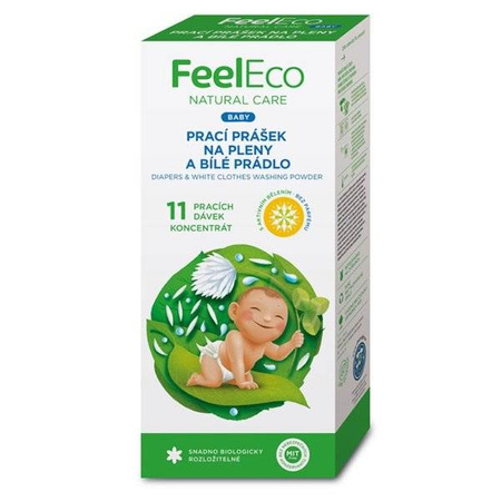 Proszek do prania białych ubranek i pieluch Feel Eco Baby