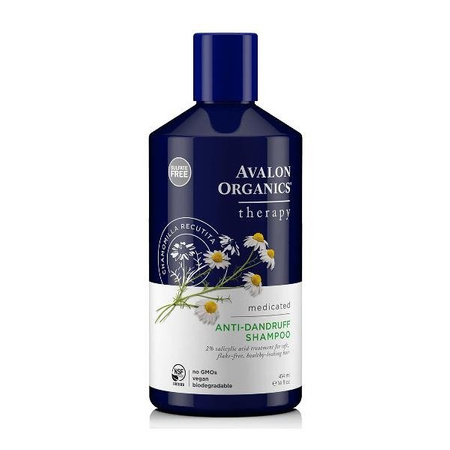 Przeciwłupieżowy szampon z kwasem salicylowym Avalon Organic