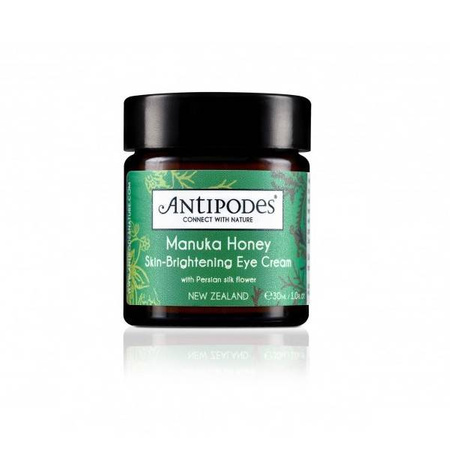 Rozjaśniający krem pod oczy Manuka Honey Antipodes – miód manuka