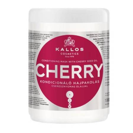 Wiśniowa maska do włosów Kallos - Cherry 1000 ml