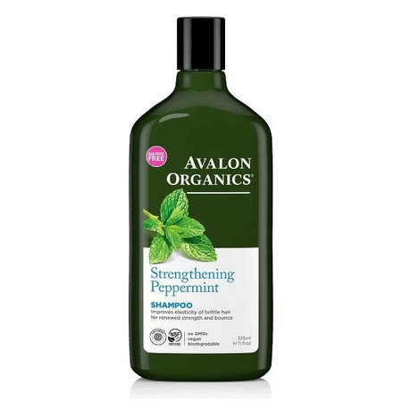 Wzmacniający szampon z miętą pieprzową Avalon Organic