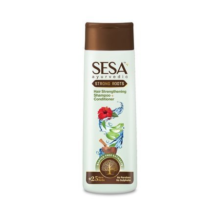 Wzmacniający szampon z odżywką do włosów Sesa (Data Ważności: 2023/09/30)