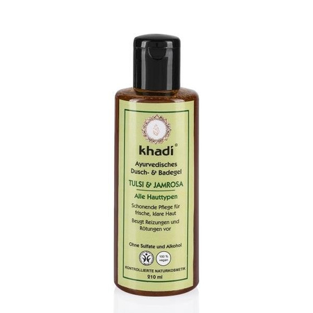 Żel pod prysznic i do kąpieli Khadi – Tulsi i jamrosa
